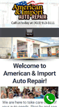 Mobile Screenshot of americanandimportautorepair.com